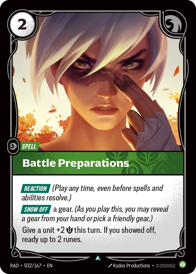 Battle Preparations