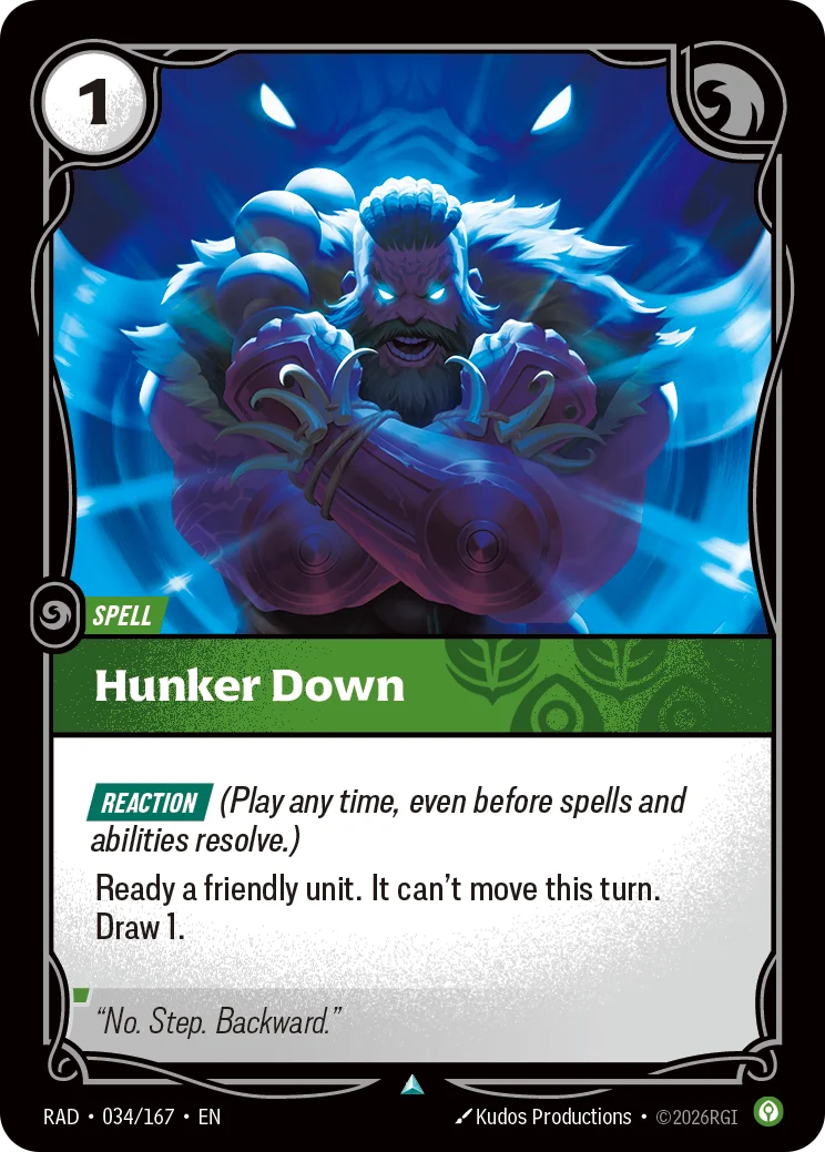 Hunker Down
