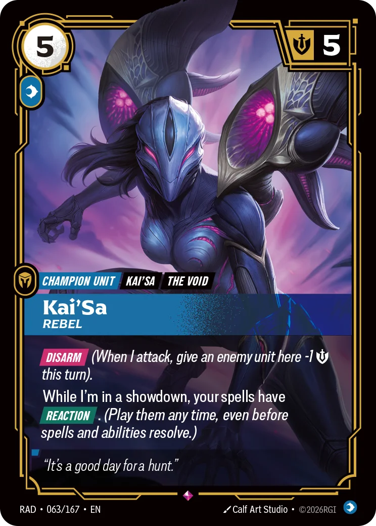 Kai'Sa, Rebel