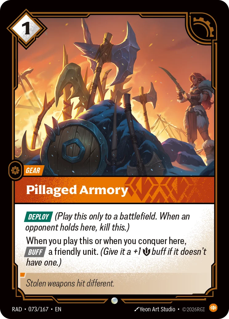 Pillaged Armory